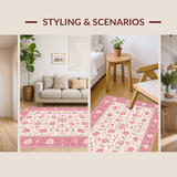 Chic Pastel Nature Motif(Pink)