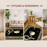 Ethereal Black and Gold Design(Black)