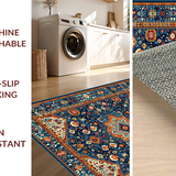 Eclectic Vintage Medallion Aesthetic(Blue)