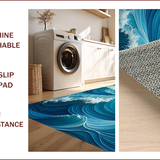 Waterproof All Season Doormat(Blue)