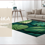 Quirky Green Plant Motif Design(Green)