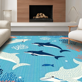 Aquatic Abstract Delight(Blue)