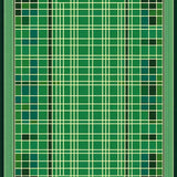 Artful Geometric Dance(Green)