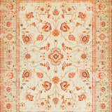 Lush Geometric Nature Inspired Look(Ivory)