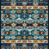 Elegant Native American Design Influence(Blue)