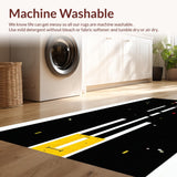 Aviation Inspired Colorful Play Mat(Black)