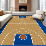 Stylish Youthful Basketball Graphic(Blue)
