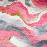 Sophisticated Pink Gray Tiled Motif(Pink)