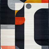 Artful Modern Distressed Texture(Black)