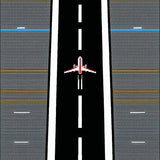 Chic Aviation Roadway Composition(Gray)