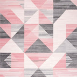 Vibrant Abstract Triangle Aesthetic(Pink)