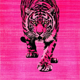 Exotic Tiger Print Elegance(Pink)