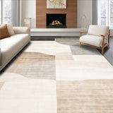 Modern Beige Loop Featuring Abstract Geometric Shapes and Clean Lines(Beige)