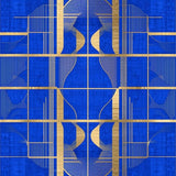 Opulent Abstract Color Contrast(Blue)