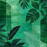 Elegant Textured Foliage Aesthetic(Green)