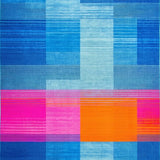 Modern Fluid Brushstroke Aesthetic(Blue)