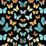 Luxurious Colorful Butterfly Theme(Blue)