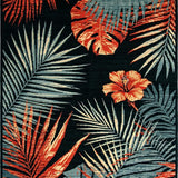 Elegant Vintage Floral Fusion(Red)