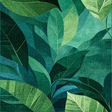 Modern Plush Nature Inspired Design(Green)