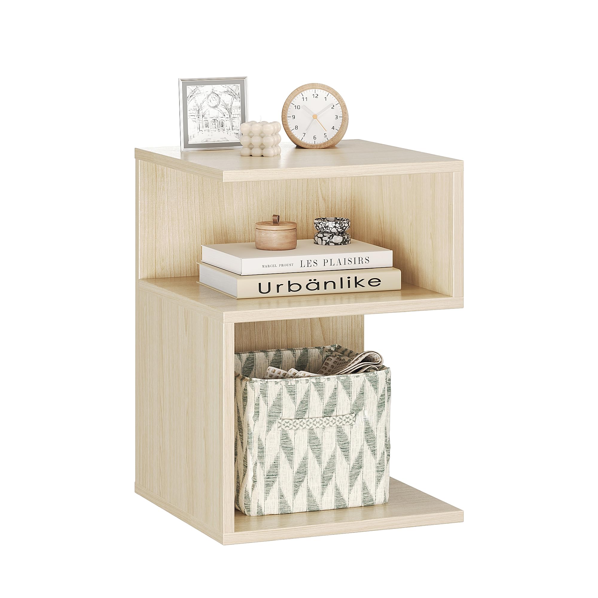 ODIKA Tokyo S Minimalist 3 Tier End Table - ODIKA