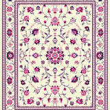 Enchanting Floral Trellis Elements(Ivory)