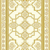 Art Deco Inspired Area Ivory(Beige)