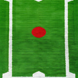 Sporty Circular Stitch Motif(Green)