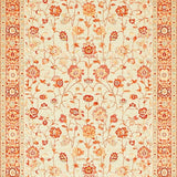 Vintage Distressed Floral Design(Beige)