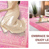 Minimalist Pink Leopard Graphic Style(Pink)