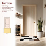 Modern Earthy Geometric Layout(Beige)