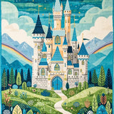 Artful Fantasy Imagination Scene(Blue)