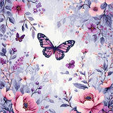 Vibrant Springtime Nature Embrace(Purple)