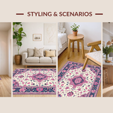 Romantic Pink Floral Whimsy(Ivory)