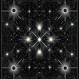 Elegant Minimalist Night Sky Theme(Black)