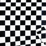 Mid Century Aesthetic Kids Room Furry Area(Black)