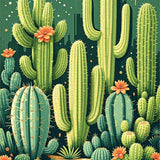 Stylish Fun Tropical Vibe(Green)