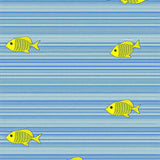 Refreshing Oceanic Inspired Plush Mat(Blue)