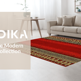 Vibrant Multi Color Abstract Style(Red)