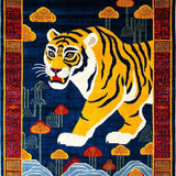 Bold Symbolic Tiger Design(Yellow)