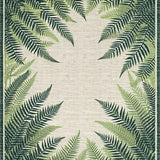 Rustic Sage Green Woodcut Imagery(Ivory)
