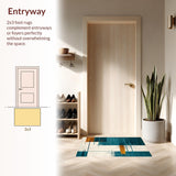 Rustic Earthy Tones with Modern Flair(Blue)