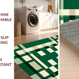 Bold Rustic Striped Composition(Green)