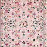 Modern Artistic Floral Accent(Pink)