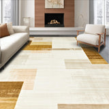 Abstract Earthy Geo Area for Indoor or Spaces(Beige)