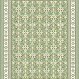 Cream Motif Vintage Inspired Aesthetic(Green)