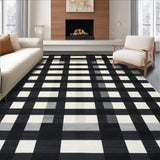 Contemporary High Contrast Checkerboard(Black)