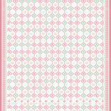 Whimsical Bunny Print Aesthetic(White)