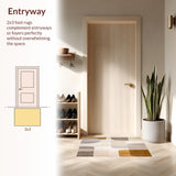 Modern Neutral Toned Contemporary Geometric Art Inspired(Beige)