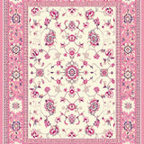Charming Vintage Blooming Motif(Ivory)