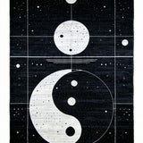 Multi Colored Abstract Aesthetic(Black)
